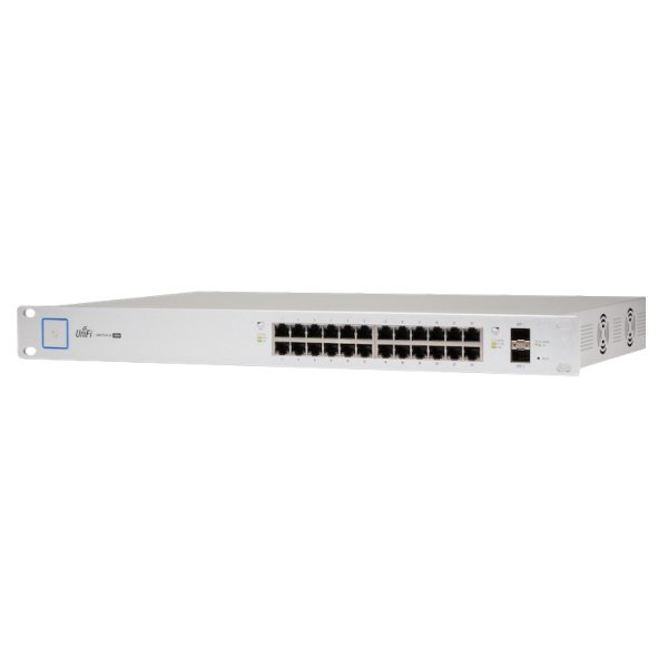 UbiQuiti UniFi US-24-250W, Managed, Gigabit Ethernet (10/100/1000), Power over Ethernet (PoE), Rack-Einbau, 1U