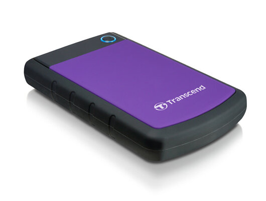 Transcend StoreJet 25H3P (USB 3.0), 2TB, 2 TB, 2.5", 3.2 Gen 1 (3.1 Gen 1), 5400 RPM, Schwarz, Violett