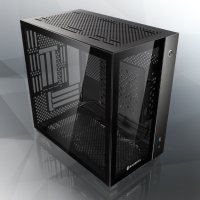 RAIJINTEK PAEAN Mini, Mini Tower, PC, Schwarz, Mini-ITX, Aluminium, SPCC, Gehärtetes Glas, 17 cm