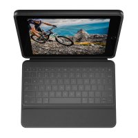 Logitech Rugged Folio, QWERTZ, Schweiz, 1,8 cm, 1,2 mm,...