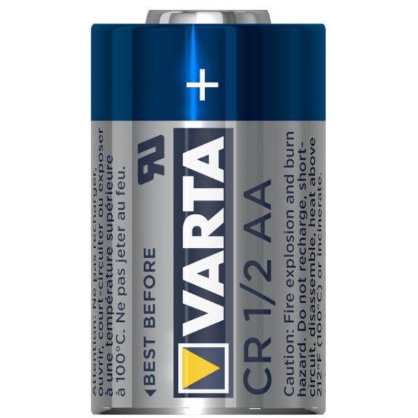 Varta CR1/2AA, CR14250, Lithium, 3 V, 1 Stück(e), 80 mm, 18 mm