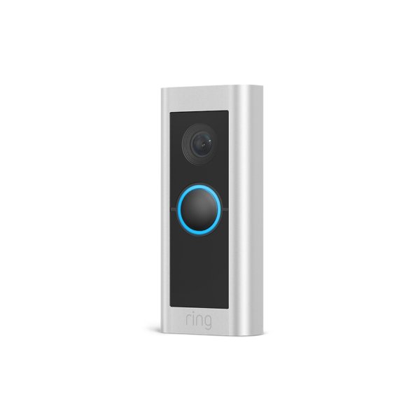 Ring Video Doorbell Pro 2 Hardwired, Nickel, Satinierter Stahl, Haus, 150°, 150°, Kabelgebunden, 802.11b, 802.11g, Wi-Fi 4 (802.11n), Wi-Fi 5 (802.11ac)