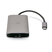 C2G USB-C 8-in-1 Mini-Dock mit HDMI, zwei USB-A,...