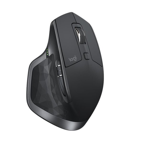 Logitech MX Master 2S Wireless Mouse, rechts, Laser, RF Wireless + Bluetooth, 4000 DPI, Graphit