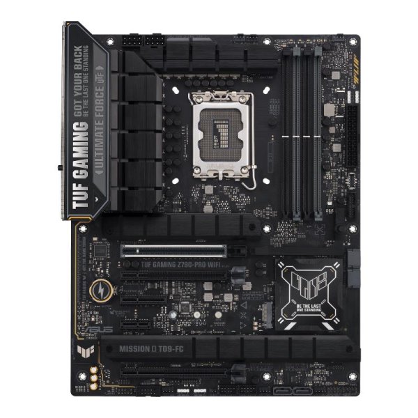 ASUS TUF GAMING Z790-PRO WIFI, Intel, LGA 1700, Intel® Celeron®, Intel® Core™ i3, Intel® Core™ i5, Intel® Core™ i7, Intel® Core™ i9,..., DDR5-SDRAM, 192 GB, DIMM