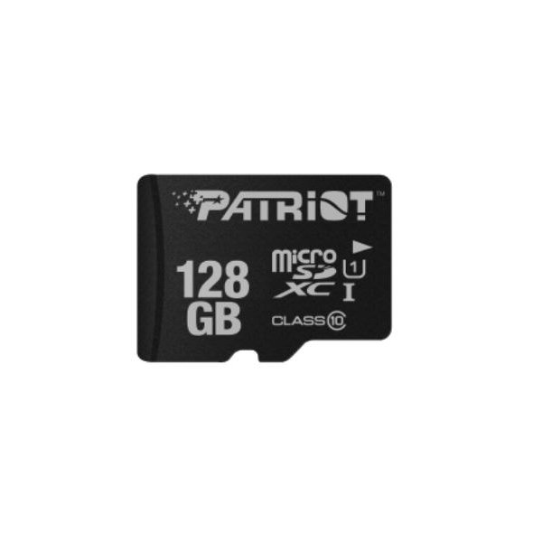 PATRIOT Memory PSF128GMDC10, 128 GB, MicroSDXC, Klasse 10, UHS-I, 80 MB/s, Class 1 (U1)