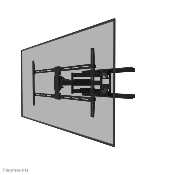 Neomounts TV-Wandhalterung, 109,2 cm (43"), 190,5 cm (75"), 200 x 100 mm, 800 x 400 mm, -3 - 15°, Schwarz