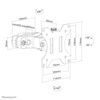 Neomounts TV Stangenhalterung, 81,3 cm (32"), 75 x...