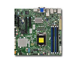 Supermicro X11SSZ-TLN4F -B, Intel, LGA 1151 (Socket H4), Intel® Celeron®, Intel® Pentium®, 95 W, DDR4-SDRAM, DIMM