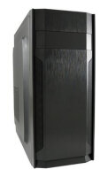 LC-Power 7036B, Midi Tower, PC, Schwarz, ATX, micro ATX,...