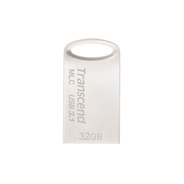 Transcend JetFlash 720, 32 GB, USB Typ-A, 3.2 Gen 1 (3.1 Gen 1), Ohne Deckel, 3,3 g, Silber