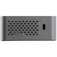 StarTech.com Thunderbolt 3 Dock mit USB-C Host-Kompatibilität - Dual 4K 60Hz DisplayPort 1.4 oder Dual HDMI Monitore - Single 8K - TB3/USB-C Laptop Docking Station - 96W PD, 5xUSB - 10 Gbit/s, Kabelgebunden, Thunderbolt 3, 96 W, 3,5 mm, Schwarz, Grau, 40