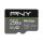 PNY P-SDU256V32100PRO-GE, 256 GB, MicroSDXC, Klasse 10, UHS-I, 100 MB/s, 90 MB/s