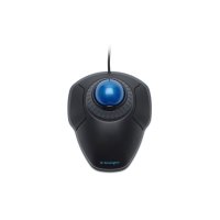 Kensington Orbit® Trackball mit Scroll Ring, Beidhändig, Optisch, USB Typ-A, Schwarz