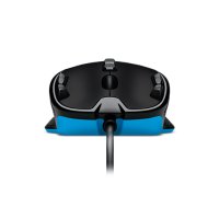 Logitech G G300s, rechts, Optisch, USB Typ-A, 2500 DPI, 1 ms, Schwarz, Blau