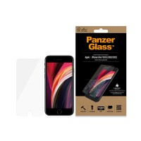 PanzerGlass ® Displayschutzglas Apple iPhone 8 | 7 | 6s | 6 | SE 2020 | Standard Fit, Apple, Apple - iPhone 6, Apple - iPhone 6s, Apple - iPhone 7, Apple - iPhone 8, Apple - iPhone SE 2020,..., Trockene Anwendung, Kratzresistent, Schockresistent, Antibakt