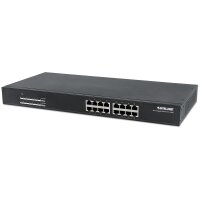 Intellinet 16-Port Gigabit Ethernet PoE+ Switch, 16 x...