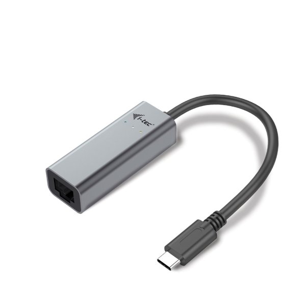 i-tec Metal USB-C Gigabit Ethernet Adapter, Kabelgebunden, USB Typ-C, Ethernet, 1000 Mbit/s, Grau