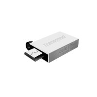 Transcend JetFlash 380S 16GB, 16 GB, USB Typ-A, 2.0, Kappe, 3,2 g, Silber