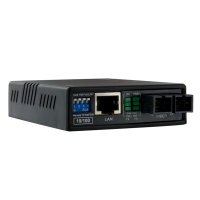 StarTech.com 10/100 Mbit/s Ethernet LWL / Glasfaser Multimode Medienkonverter SC 2km, 100 Mbit/s, 100BASE-FX, 100Base-TX, 10Base-T, IEEE 802.1Q, IEEE 802.3, IEEE 802.3u, 10,100 Mbit/s, Voll, Halb, SC