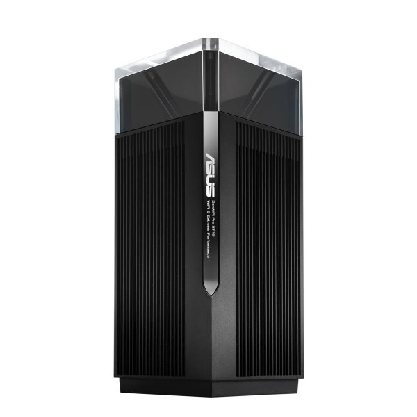 ASUS ZenWiFi Pro XT12 (1-PK), Wi-Fi 6 (802.11ax), Tri-Band (2,4 GHz / 5 GHz / 5 GHz), Ethernet/LAN, Schwarz, Tabletop-Router