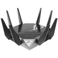 ASUS GT-AXE11000, Wi-Fi 6 (802.11ax), Tri-Band (2,4 GHz/5 GHz/6 GHz), Eingebauter Ethernet-Anschluss, Schwarz, Tabletop-Router