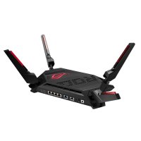 ASUS GT-AX6000 AiMesh, Wi-Fi 6 (802.11ax), Dual-Band (2,4 GHz/5 GHz), Ethernet/LAN, 3G, Schwarz, Tabletop-Router