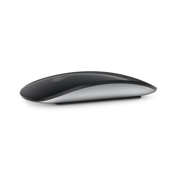 Apple Magic Mouse – Schwarze Multi-Touch Oberfläche, Beidhändig, Bluetooth, Schwarz