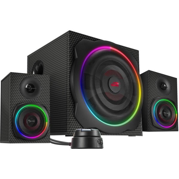 SPEEDLINK SL-830100-BK, 2.1 Kanäle, Verkabelt & Kabellos, 60 W, 40 - 20000 Hz, Schwarz