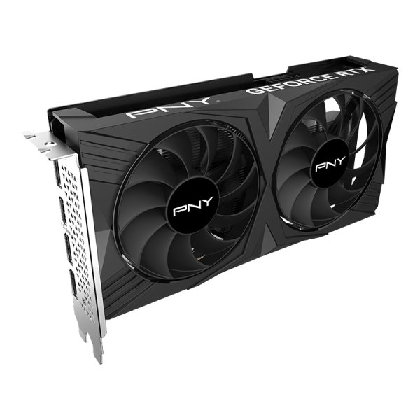 PNY GeForce RTX 4060 8GB VERTO Dual Fan DLSS 3, GeForce RTX 4060, 8 GB, GDDR6, 128 Bit, 7680 x 4320 Pixel, PCI Express x16 4.0