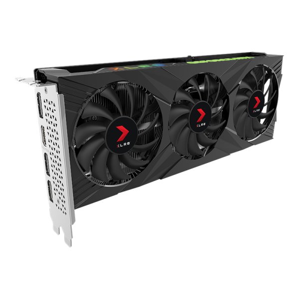 PNY GeForce RTX 4060 8GB XLR8 Gaming VERTO EPIC-X RGB Triple Fan DLSS 3, GeForce RTX 4060, 8 GB, GDDR6, 128 Bit, 7680 x 4320 Pixel, PCI Express x16 4.0