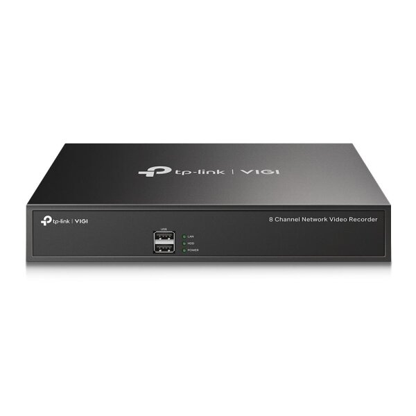 TP-LINK VIGI 8 Channel Netzwerk-Video-Recorder, 8 Kanäle, 1920 x 1080 Pixel, 4 Kanäle, 1080p, 1920 x 1080, 1280 x 720, 1440 x 900, 1280 x 1024, 80 Mbit/s