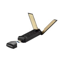 ASUS USB-AX56, Kabellos, USB, WLAN, 1775 Mbit/s, Schwarz,...