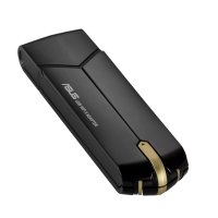 ASUS USB-AX56, Kabellos, USB, WLAN, 1775 Mbit/s, Schwarz, Gold