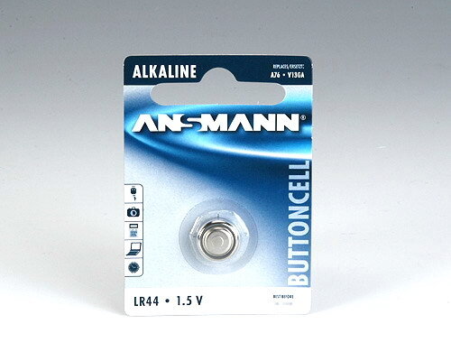 Ansmann Alkaline Battery LR 44, Einwegbatterie, Alkali, 1,5 V, 1 Stück(e), LR 44