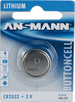 Ansmann CR 2032, Einwegbatterie, CR2032, Lithium, 3 V, 1...