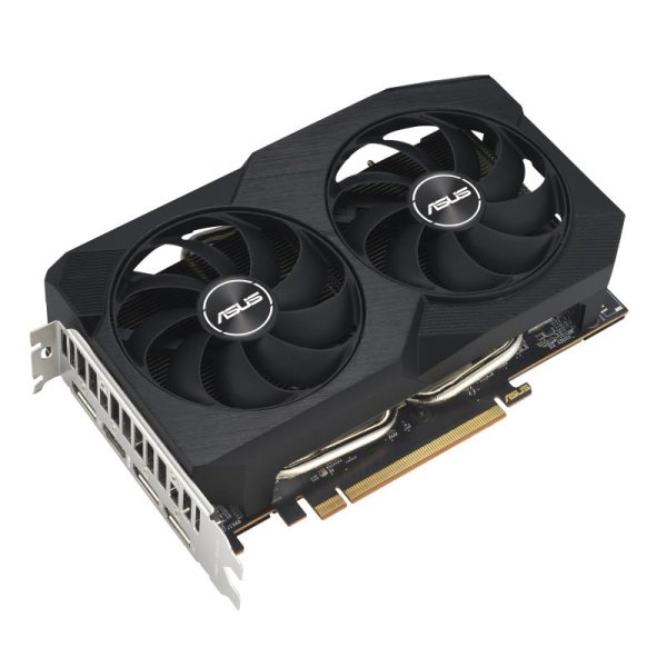 ASUS Dual -RX7600-O8G-V2, Radeon RX 7600, 8 GB, GDDR6, 128 Bit, 7680 x 4320 Pixel, PCI Express 4.0