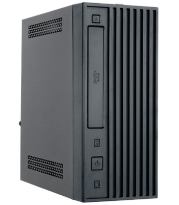 Chieftec BT-02B-U3-250VS, Mini Tower, PC, Schwarz, Mini-ITX, SECC, 250 W