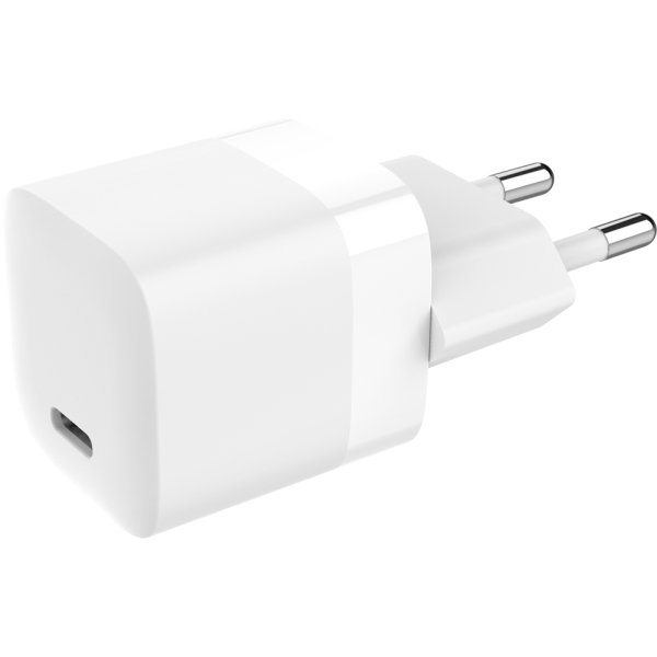 Vision USB-C Charger with EU Plug, Universal, Universal, 30 W, 5 - 20V, AC-an-DC, 1,5 A