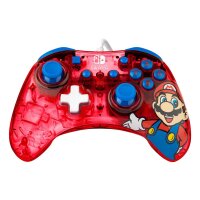 PDP Rock Candy: Mario Punch, Gamepad, Nintendo Switch, Nintendo Switch Lite, Nintendo Switch OLED, D-Pad, Menü-Taste, Analog / Digital, Kabelgebunden, USB