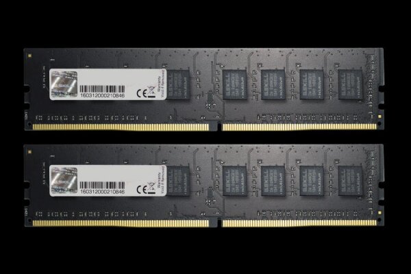 G.Skill Value, 16 GB, 2 x 8 GB, DDR4, 2400 MHz, 288-pin DIMM