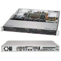Supermicro SuperChassis 813MFTQC-350CB2 - Rack - Server - Schwarz - 1U - HDD - Netzwerk - Leistung - System - BSMI - CCC - CE/EMC - FCC B - TUV/CB