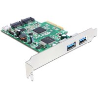 Delock 89359, PCI, USB 3.2 Gen 1 (3.1 Gen 1), 6 Gbit/s,...