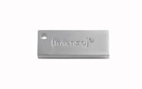 Intenso Premium Line, 128 GB, USB Typ-A, 3.2 Gen 1 (3.1 Gen 1), 100 MB/s, Ohne Deckel, Edelstahl