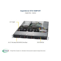 Supermicro SuperServer 1029P-WT, Intel® C621, LGA...