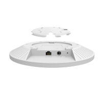 TP-LINK Omada EAP683 UR, 6000 Mbit/s, 1148 Mbit/s, 4804 Mbit/s, 10,100,1000,2500 Mbit/s, 2.4 - 6 GHz, IEEE 802.11a, IEEE 802.11ac, IEEE 802.11ax, IEEE 802.11b, IEEE 802.11g, IEEE 802.11n, IEEE 802.3at