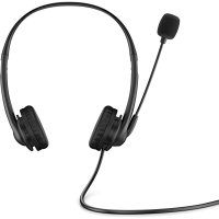 HP Stereo-Headset (3,5 mm) G2, Kabelgebunden, Büro/Callcenter, 88 g, Kopfhörer, Schwarz