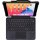 DEQSTER Rugged Touch Keyboard Folio - mit Trackpad - für Apple iPad 10.2" (7/8/9. Gen.) - Bluetooth - QWERTZ Layout, robust, stabil, Tastatur, Schutzhülle