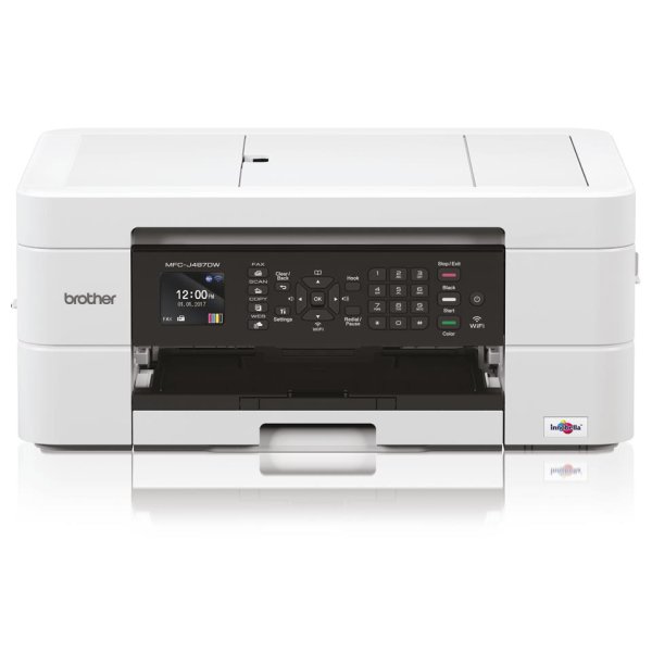 Brother MFC-J5740DW, Tintenstrahl, Farbdruck, 1200 x 4800 DPI, A3, Direktdruck, Weiß