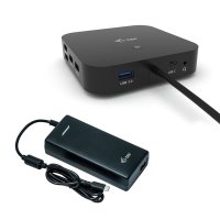 i-tec USB-C Dual Display Docking Station with Power...